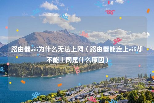 路由器wifi为什么无法上网（路由器能连上wifi却不能上网是什么原因）