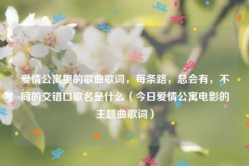 爱情公寓里的歌曲歌词，每条路，总会有，不同的交错口歌名是什么（今日爱情公寓电影的主题曲歌词）