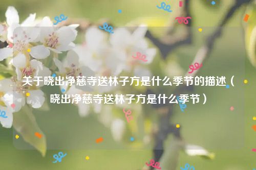 关于晓出净慈寺送林子方是什么季节的描述（晓出净慈寺送林子方是什么季节）