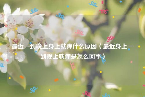 最近一到晚上身上就痒什么原因（最近身上一到晚上就痒是怎么回事）