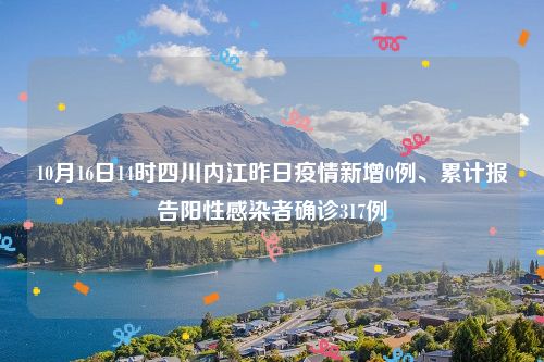 10月16日14时四川内江昨日疫情新增0例、累计报告阳性感染者确诊317例