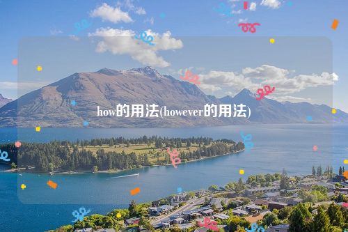 how的用法(however的用法)