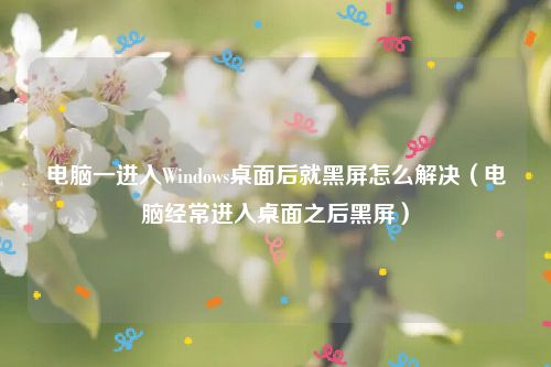 电脑一进入Windows桌面后就黑屏怎么解决（电脑经常进入桌面之后黑屏）